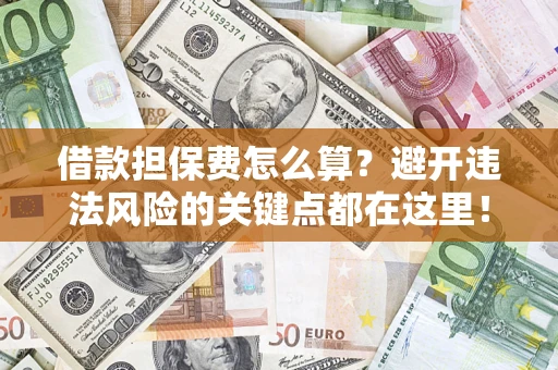 济南借款担保费怎么算？避开违法风险的关键点都在这里！