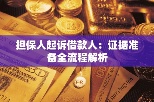 济南担保人起诉借款人：证据准备全流程解析