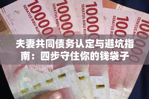 济南夫妻共同债务认定与避坑指南：四步守住你的钱袋子