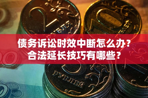 济南债务诉讼时效中断怎么办？合法延长技巧有哪些？