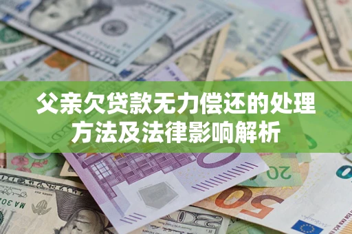 济南父亲欠贷款无力偿还的处理方法及法律影响解析