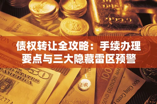 济南债权转让全攻略：手续办理要点与三大隐藏雷区预警