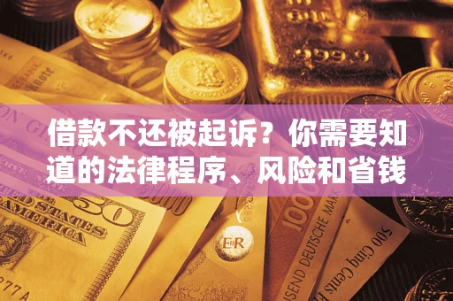 济南借款不还被起诉？你需要知道的法律程序、风险和省钱技巧